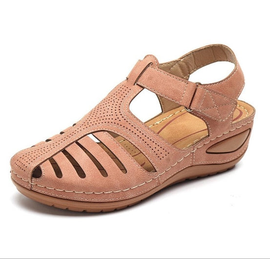Leren Orthopedische Dames Sandalen – Elin