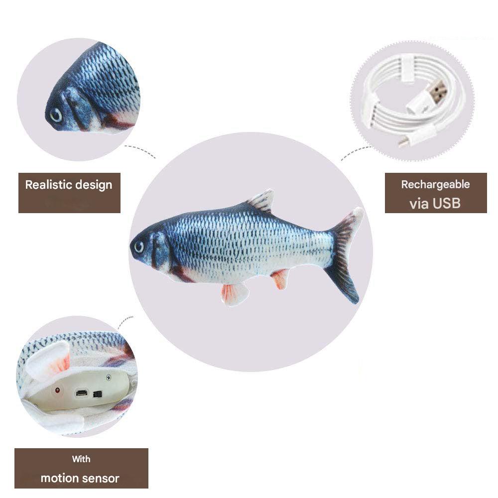 Interactief Speelvisje voor Honden - FlippyFish