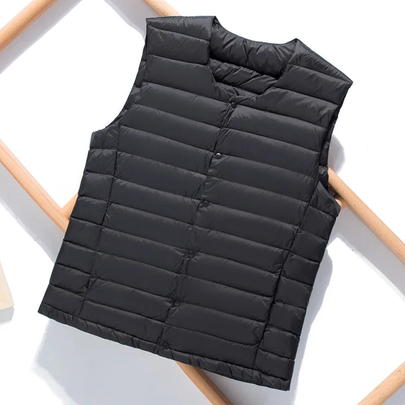 Ultralichte Heren Donsbodywarmer – Laurent
