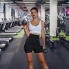 Hoge Taille Sauna Zweetbroek met Taille Trainer - SweatSculpt