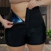 Hoge Taille Sauna Zweetbroek met Taille Trainer - SweatSculpt