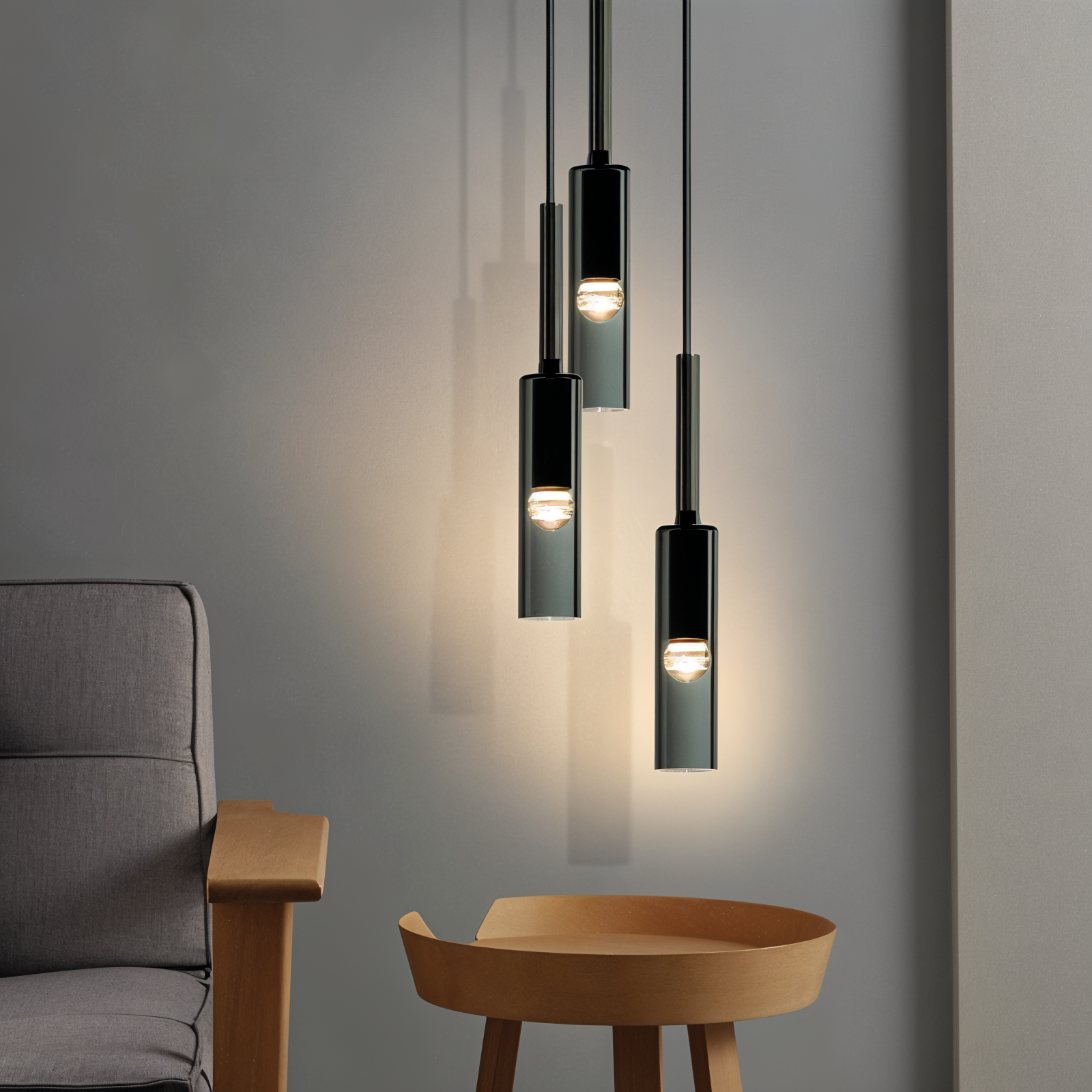 Prismatische Projectielamp met LED – Lunara