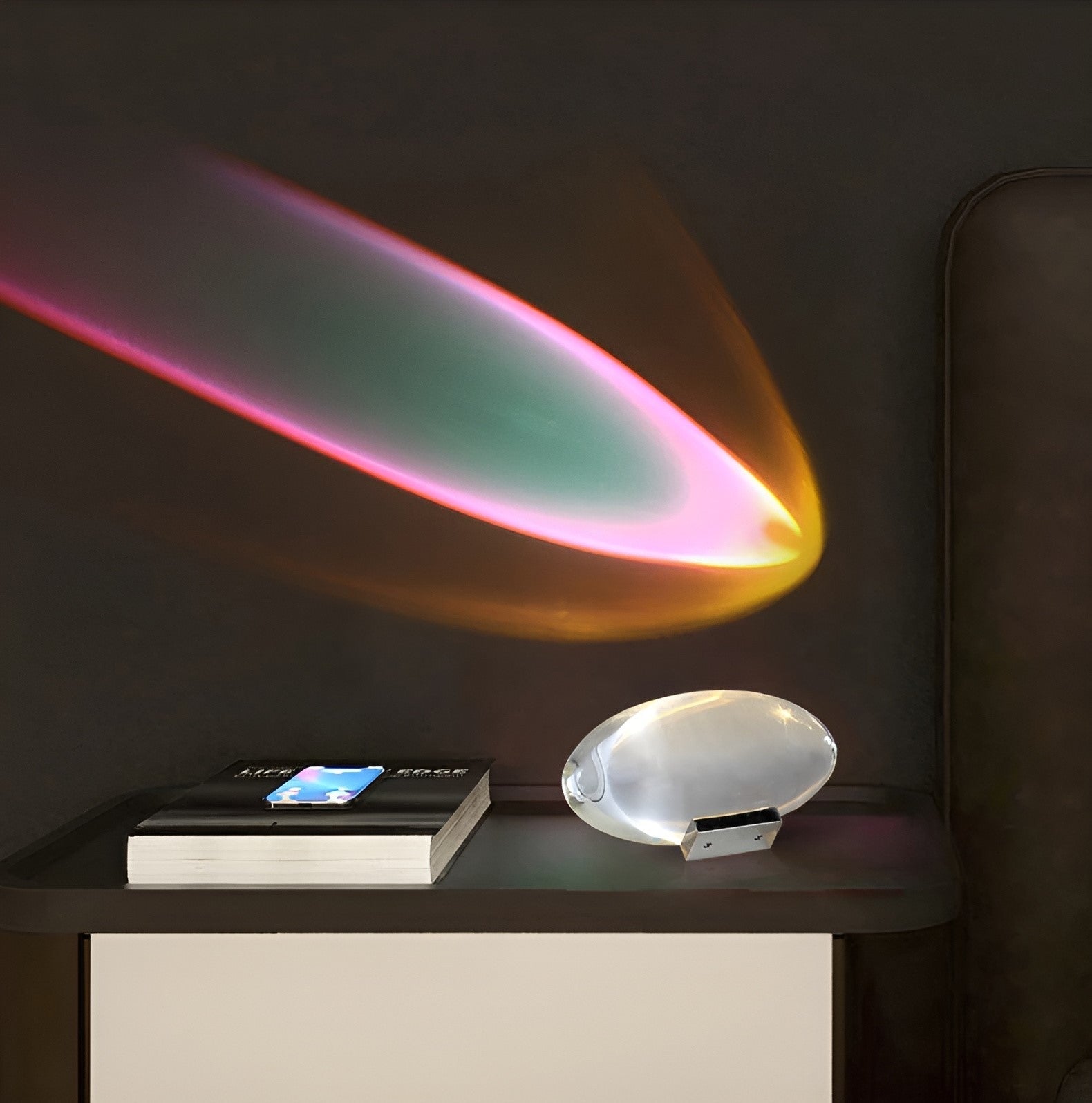 Prismatische Projectielamp met LED – Lunara