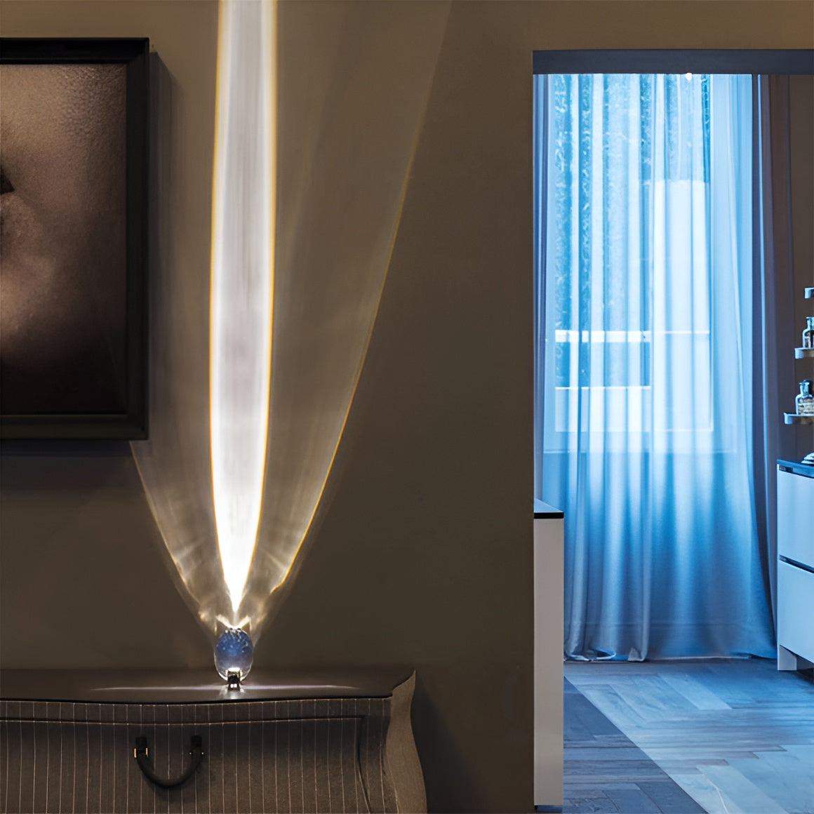 Prismatische Projectielamp met LED – Lunara