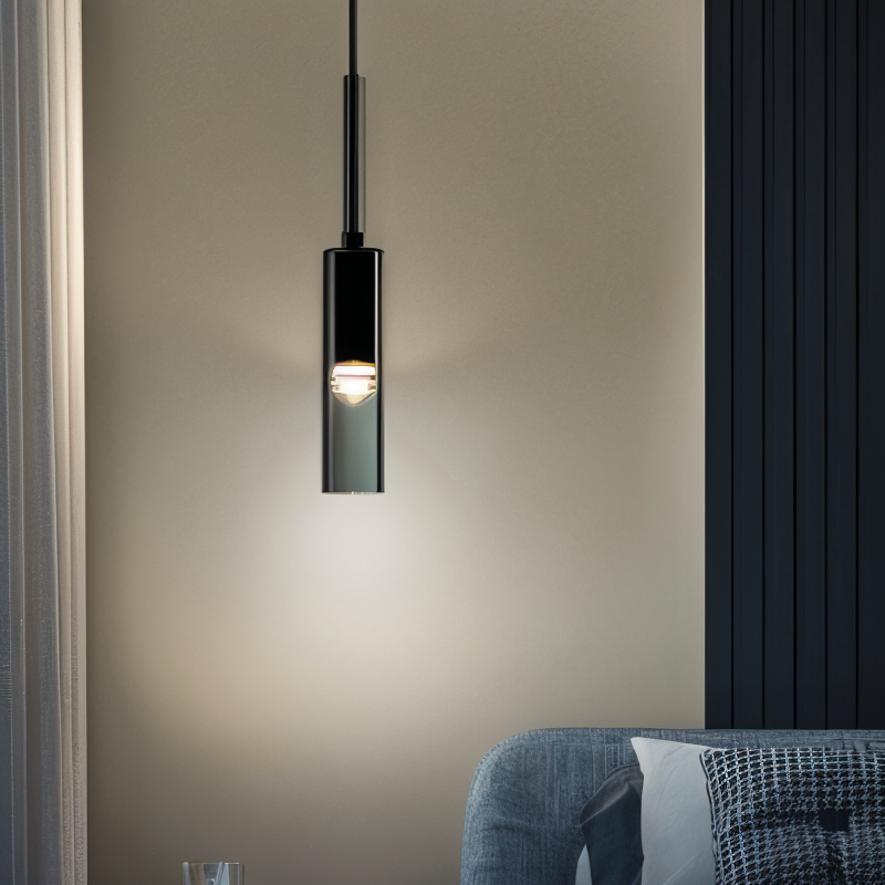 Minimalistische Wandlamp met Rookglas – Orvane
