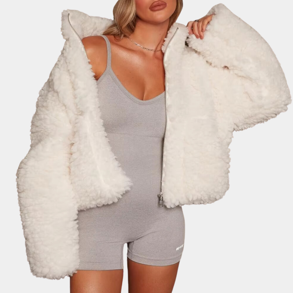 Warme en Zachte Damesjas - Livia