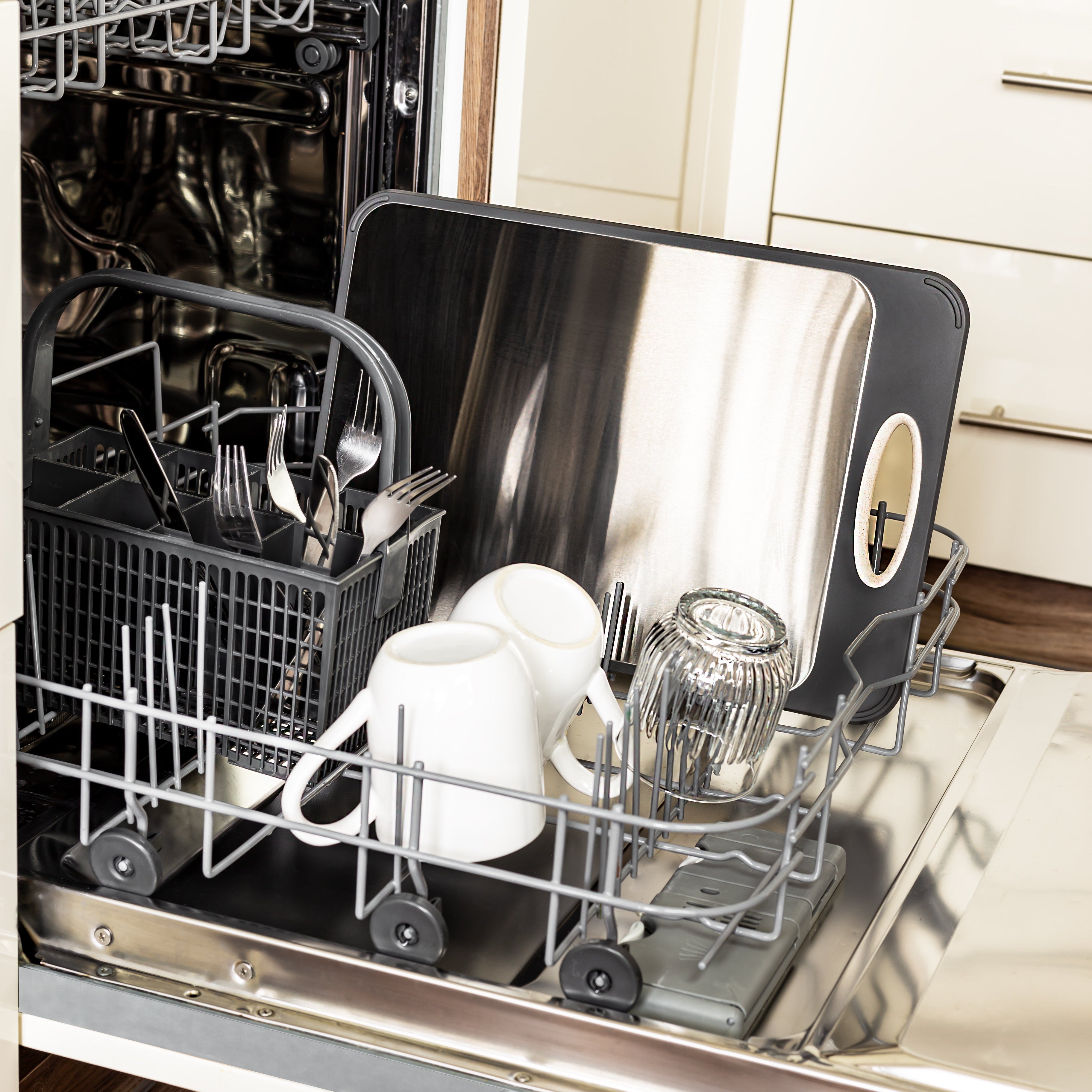 Hygiënische RVS Snijplank - SteelSafe