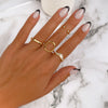 Zirkonia Kroonring - Allegra