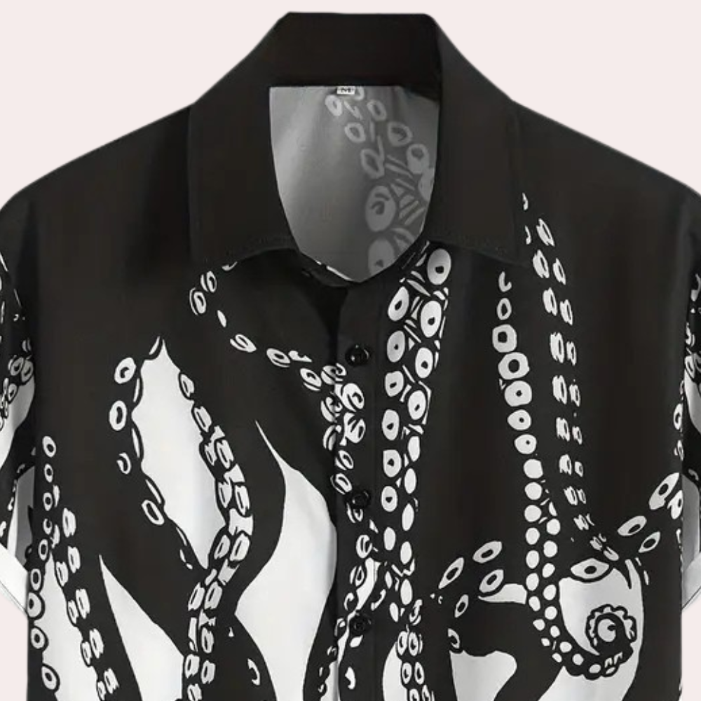 Casual Bedrukt Overhemd voor Heren - Luca