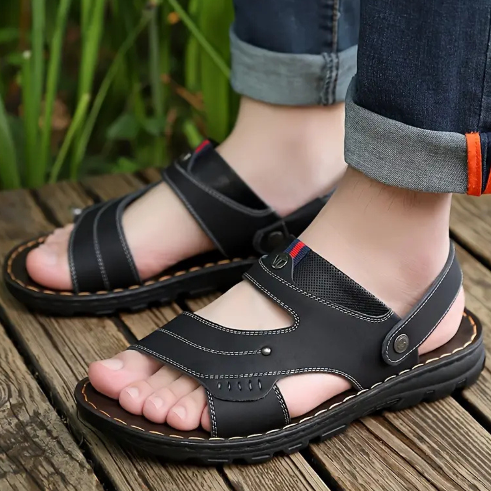 Casual Leren Sandalen voor Heren - Leon