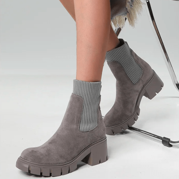 Stijlvolle Suède Winterschoenen voor Dames - Eloise