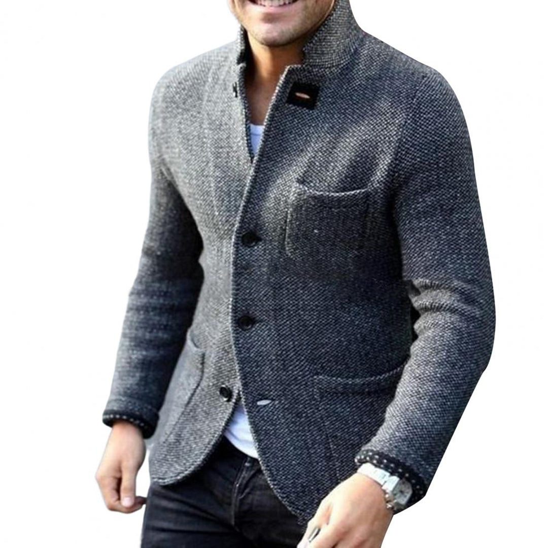 Gebreide Heren Cardigan met Knopen - Sven