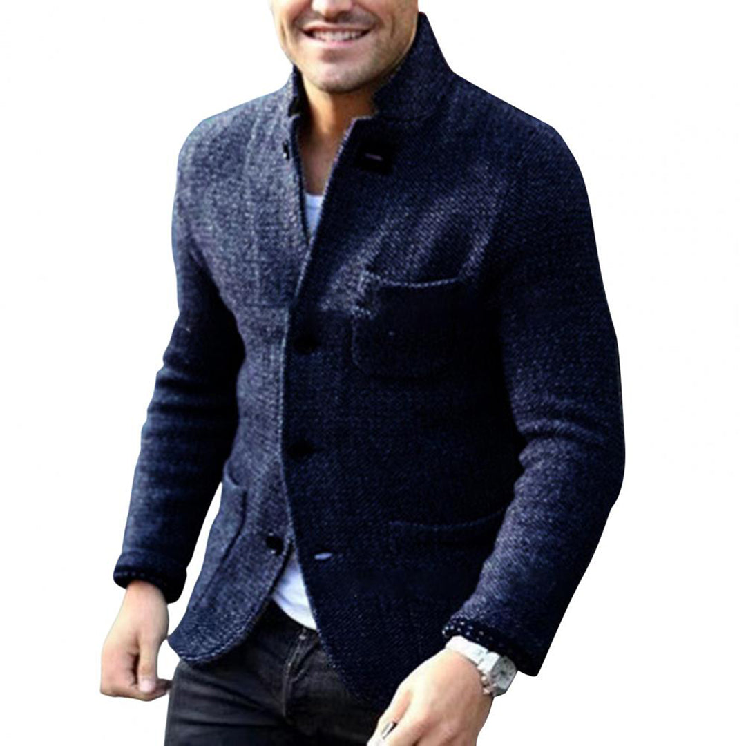 Gebreide Heren Cardigan met Knopen - Sven