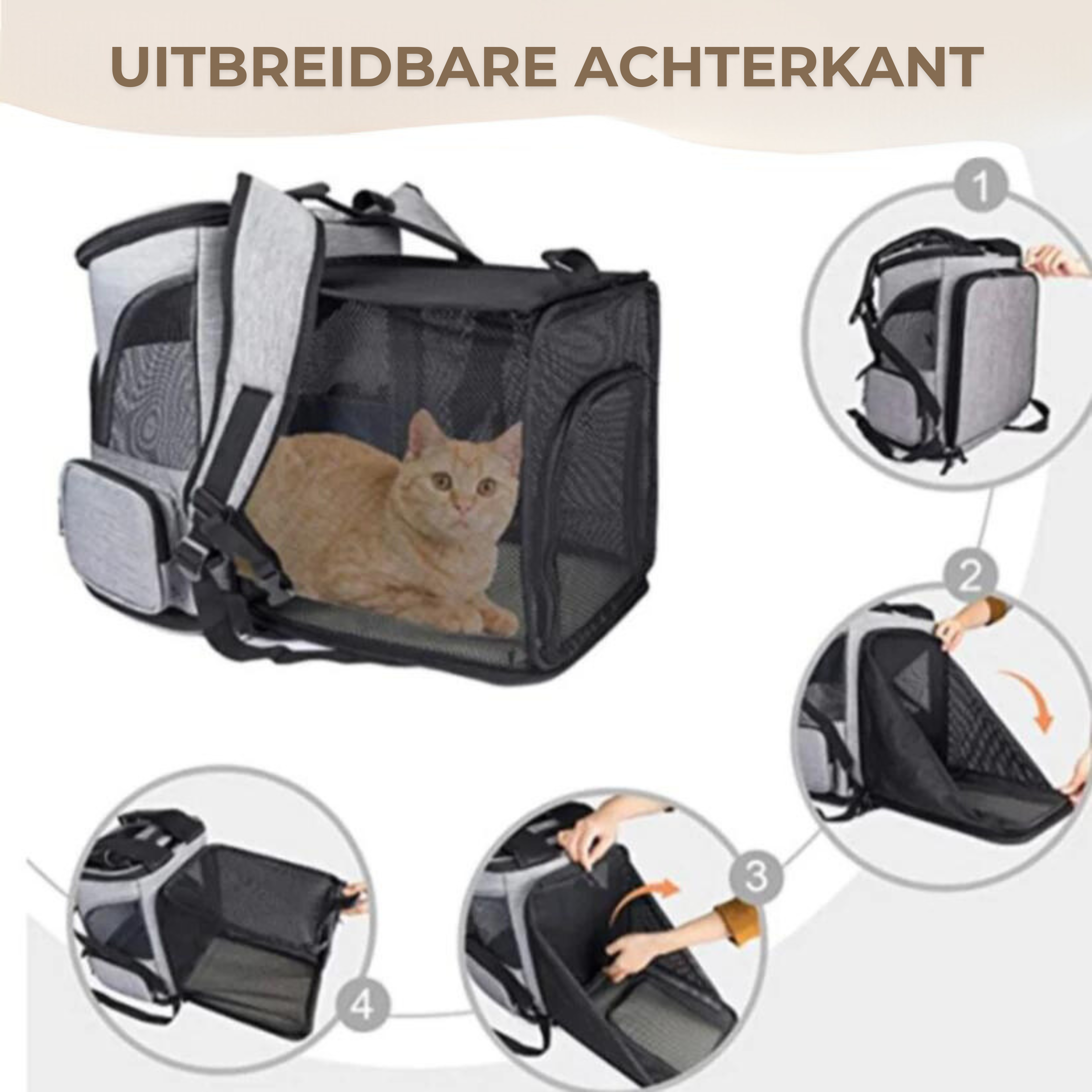 Kattenrugzak - PurrPack™