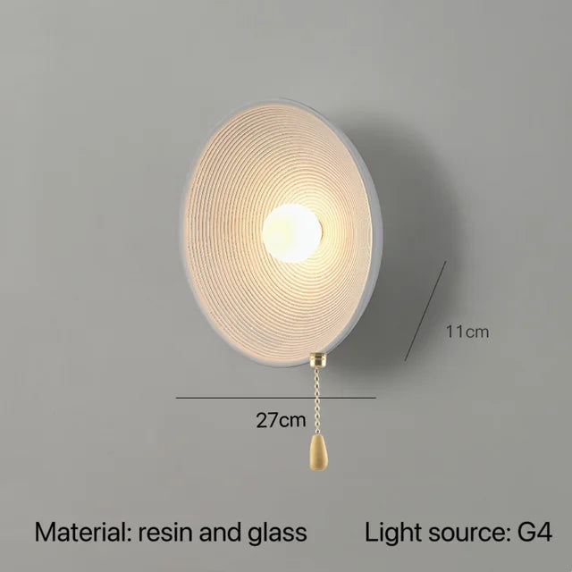Subtiele Japanse Wandlamp - ZenLight