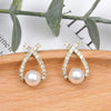 Stijlvolle Glitter Parel Oorbellen - Marie