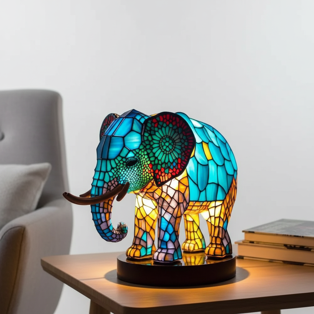 Kunstvolle Tischlampe - AnimalGlow 