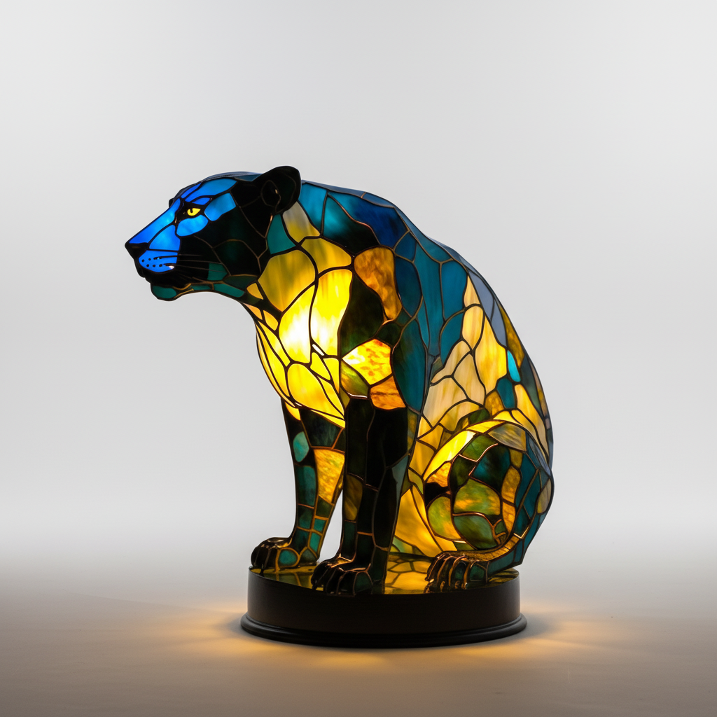 Kunstvolle Tischlampe - LightArt 