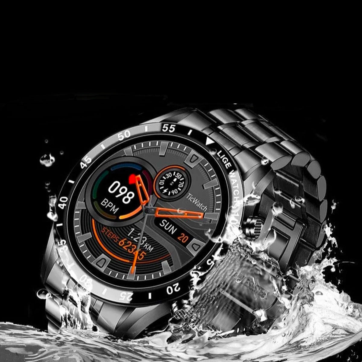 Luxe Heren Smartwatch – Axel