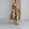 Boho-Bloemen Maxi Jurk - FloraChic