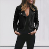 Dames Suède Bikerjack - Noelia