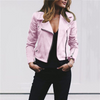 Dames Suède Bikerjack - Noelia