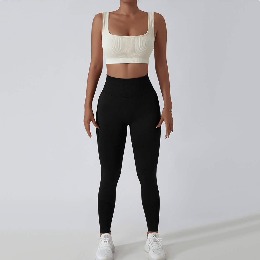 High Waist Dames Sportlegging – FlexFit