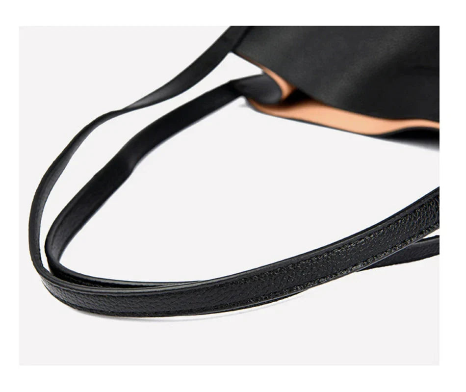 Trendy Leren Schoudertas - Mila