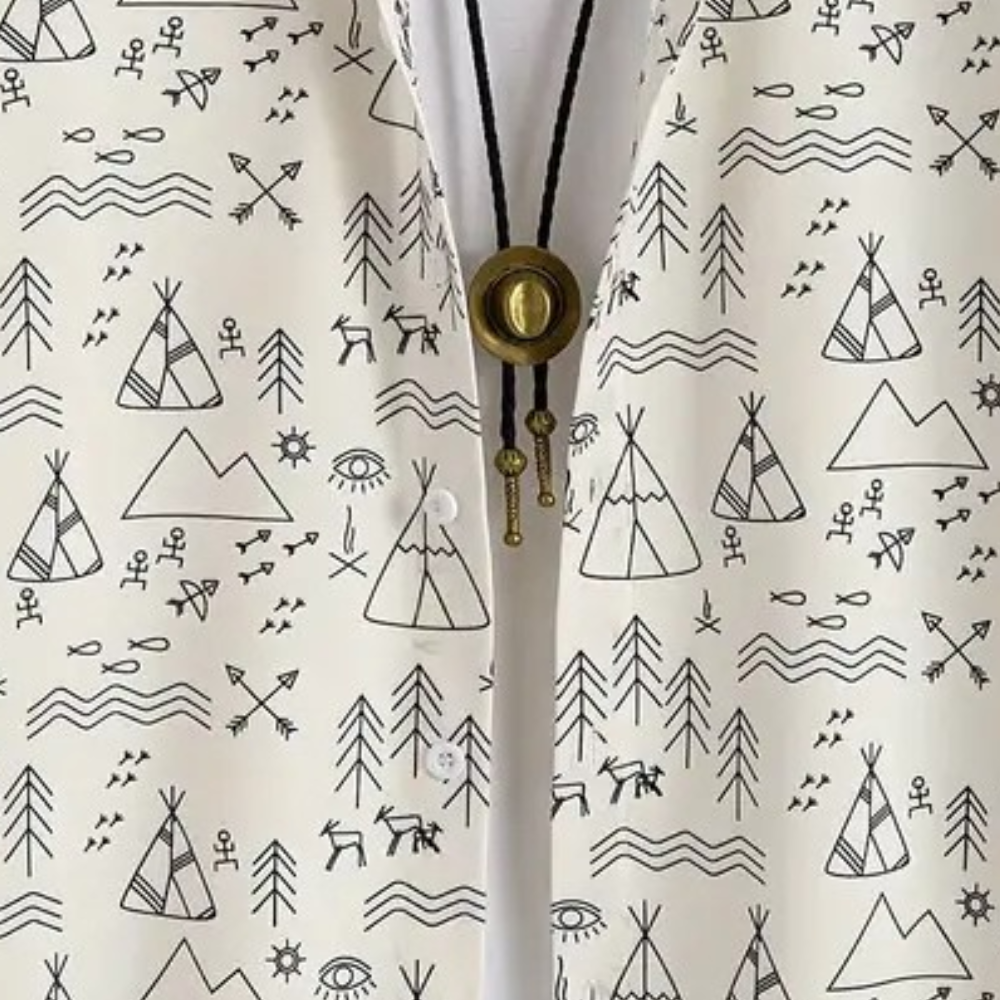 Casual Overhemd met Print voor Heren - Emilio