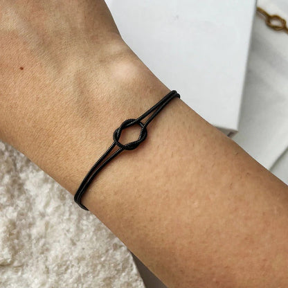 Minimalistische Knoop Armband – Elva