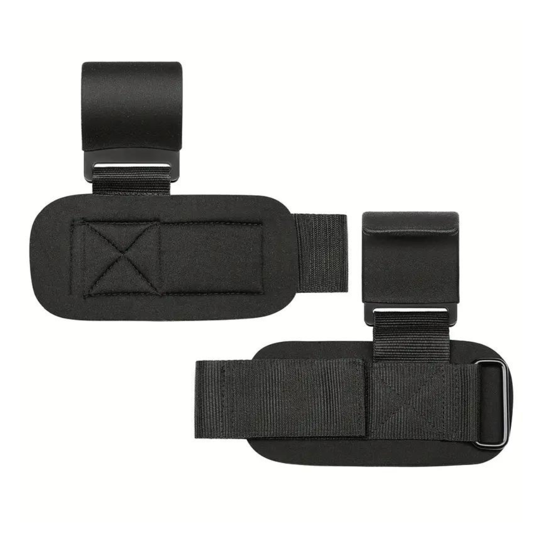 Lifting Hooks met Verstelbare Polsband - GripMax