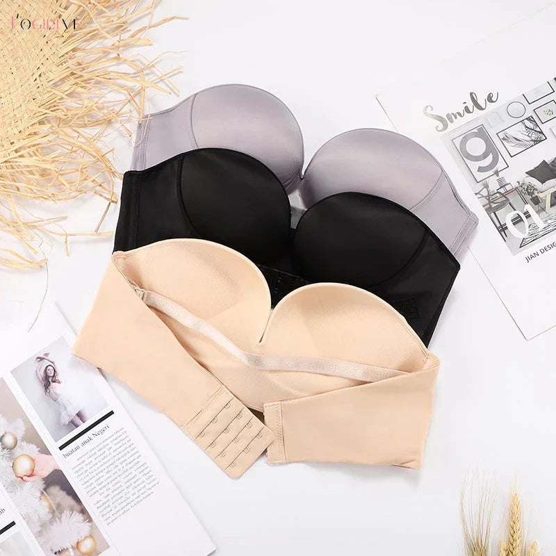 Strapless push-up bh met lift-effect – Elina