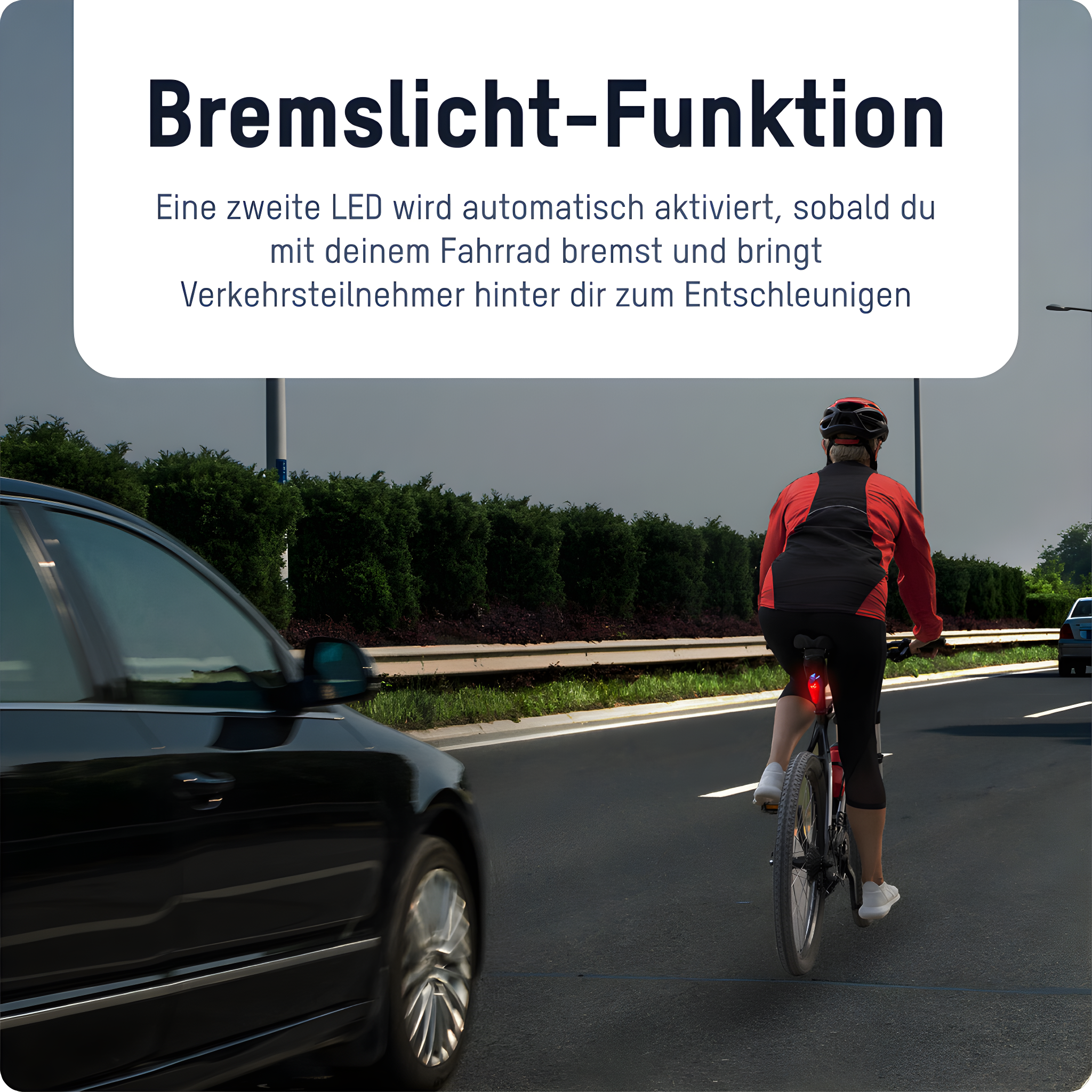 Fietslamp Veiligheid Achterlicht - BrightSafe
