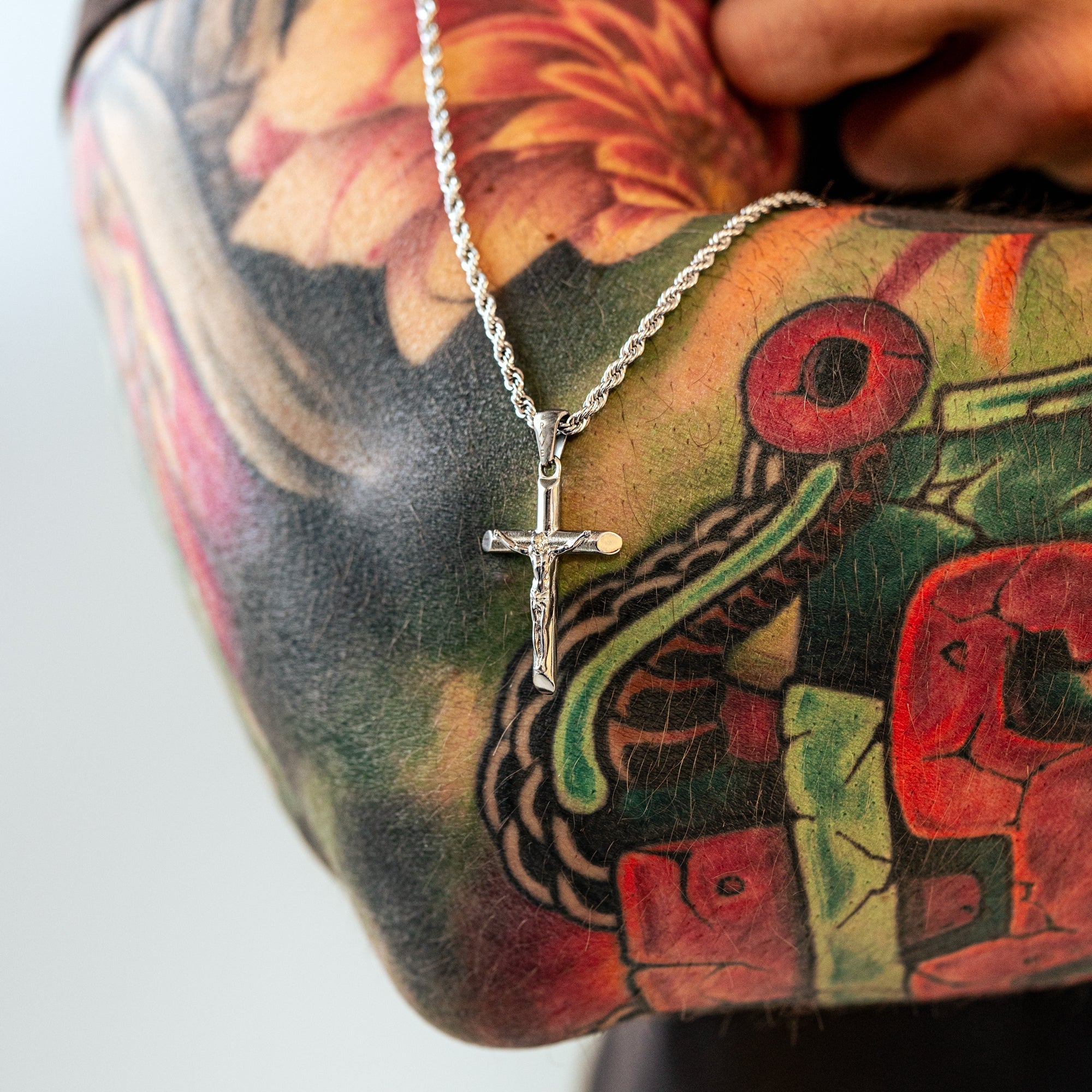 Herenketting met Kruis - Salvator
