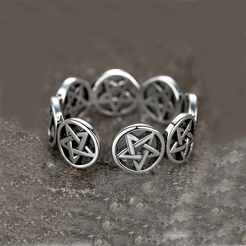 Tibetaans Pentagram Ring | Een symbolische en stijlvolle ring