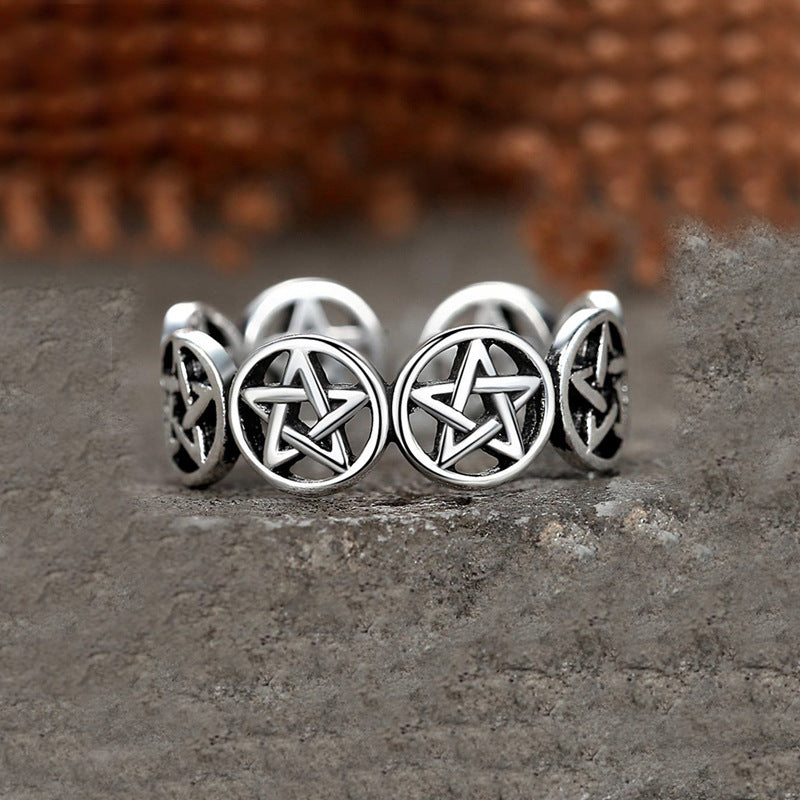 Tibetaans Pentagram Ring | Een symbolische en stijlvolle ring