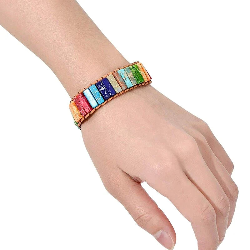 Mystic Journey Tibetaanse Regenboog Armband | Een kleurrijk accessoire!