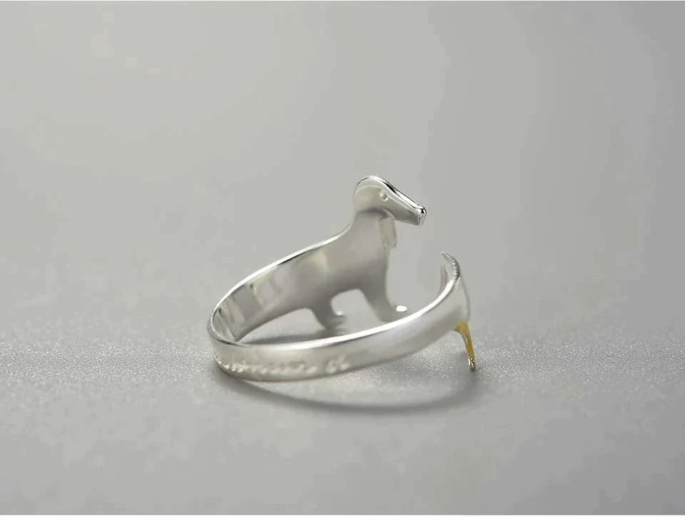 Schattige Teckel Ring | Voor de dierenvrienden onder ons!