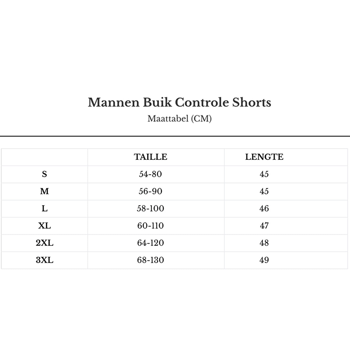 Heren Afslankshorts – Vittorio