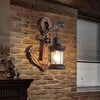 Houten Anker LED Wandlamp – Nautica