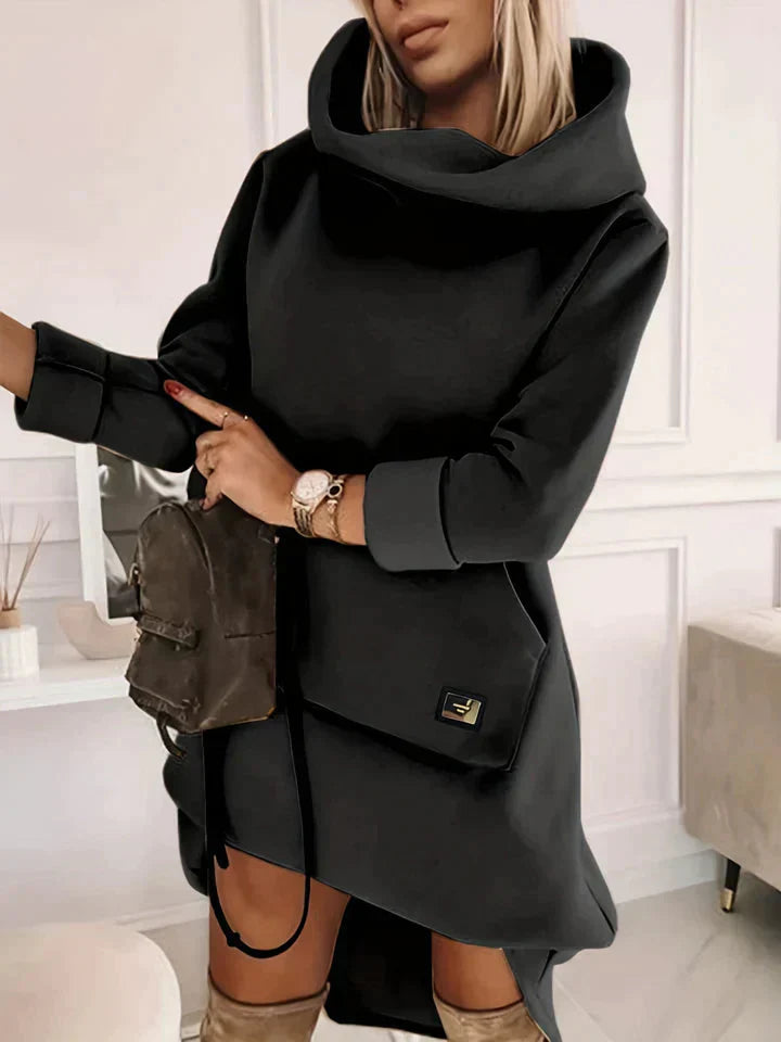 Comfortabele Hoodie Jurk - EllaCharm