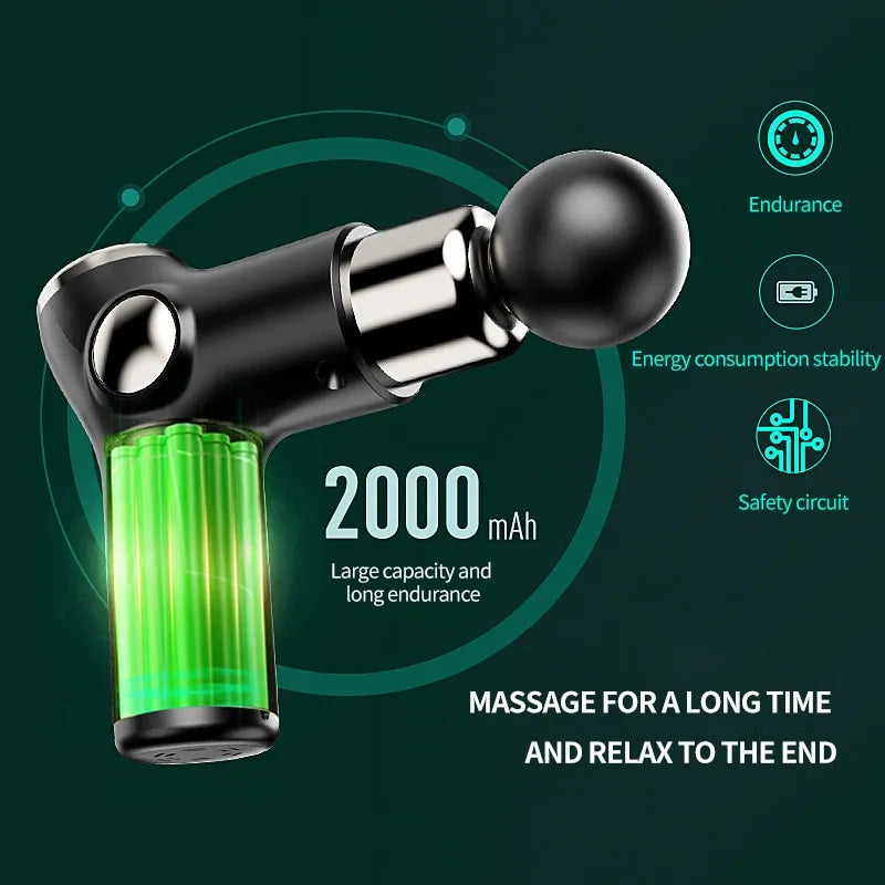 Massage Gun | Draagbaar pistoolvibratie-massageapparaat