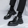 Moderne Leren Schoenen met Dikke Zool - Ethan
