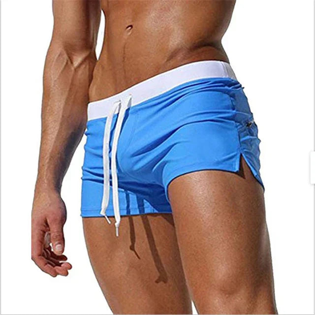 Trendy heren zwemshorts van sneldrogend materiaal en een comfortabele pasvorm – Arlan
