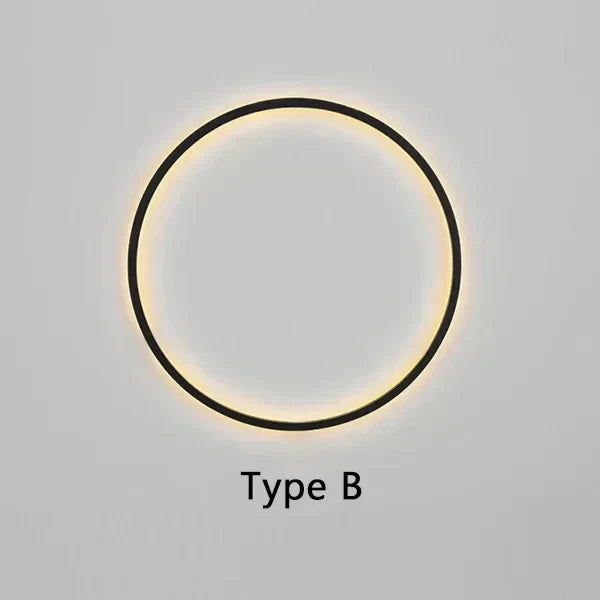 Minimalistische Ronde Wandlamp - Lars