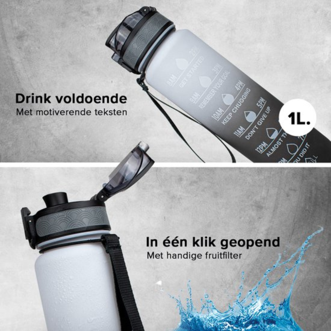 Waterfles met Tijdlijn - HydraHero