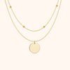 Dubbele Medaillonketting - Amélie