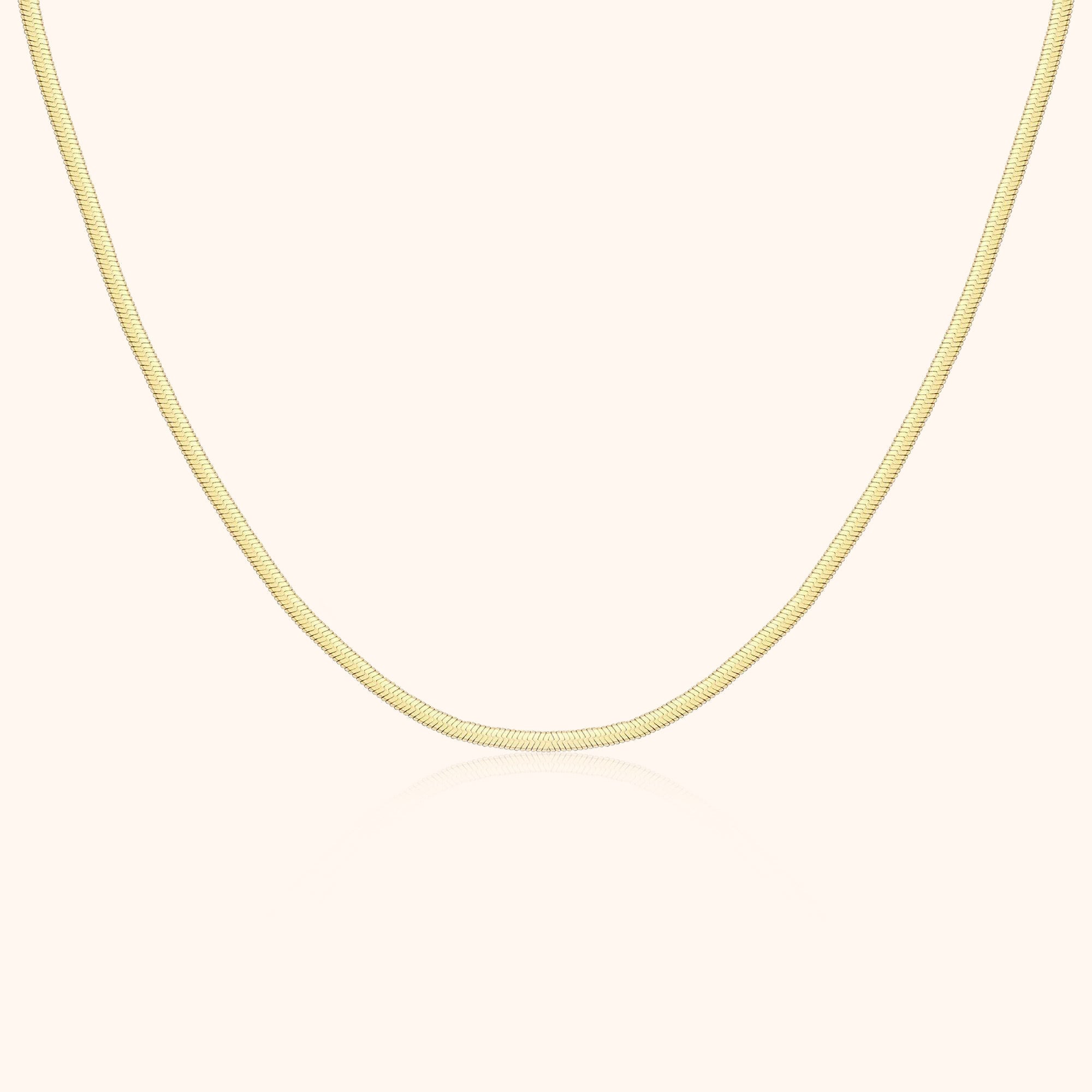 Luxe Platte Halsketting - Elvira