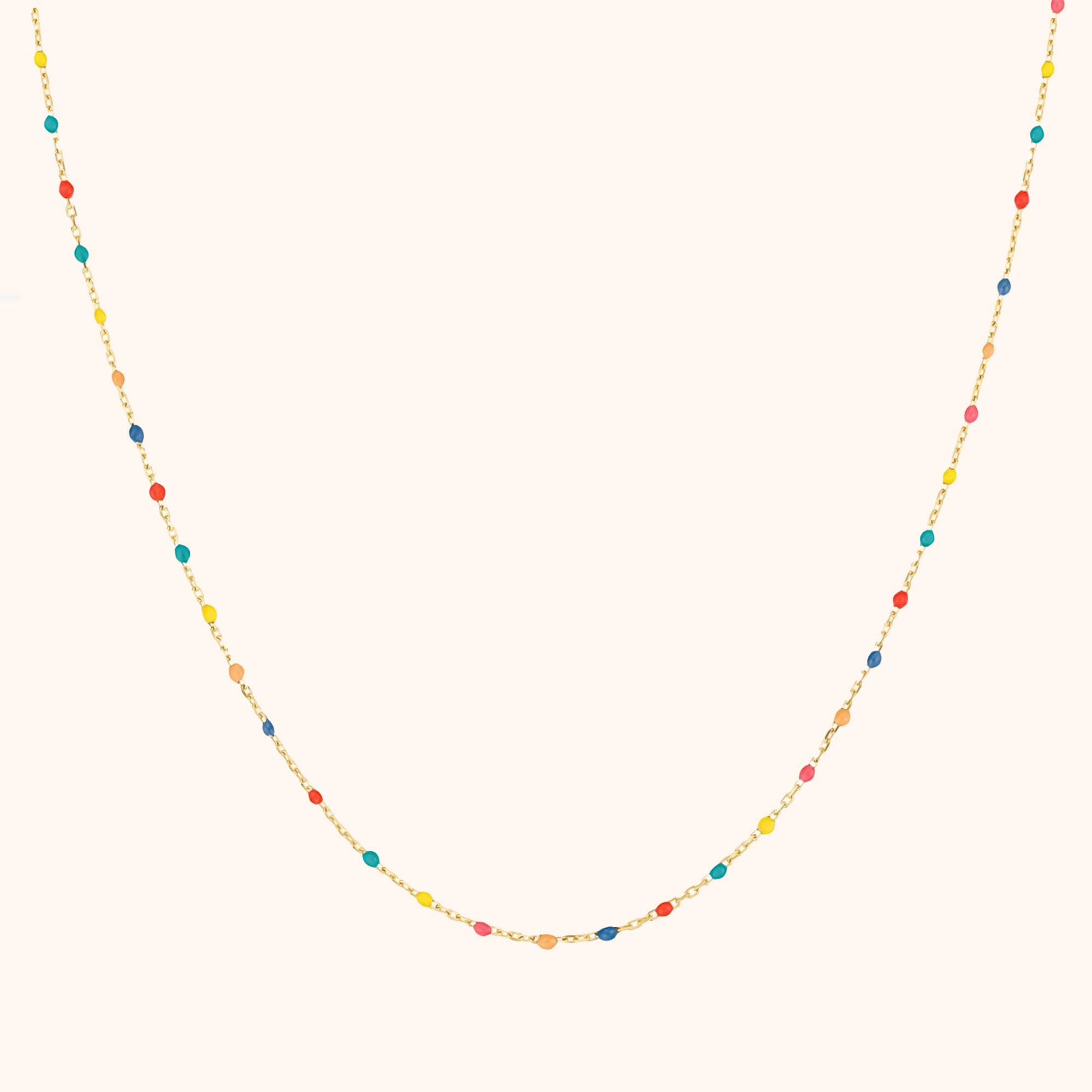 Stijlvolle Regenboogketting - Iris