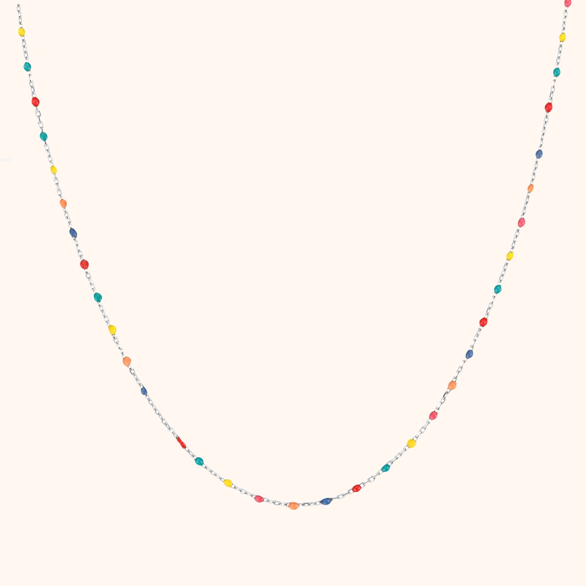 Stijlvolle Regenboogketting - Iris